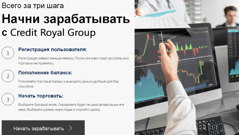 Credit Royal Group: обзор торговых условий, отзывы