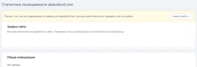 AbacoFund: отзывы о сотрудничестве, торговые условия и анализ сайта