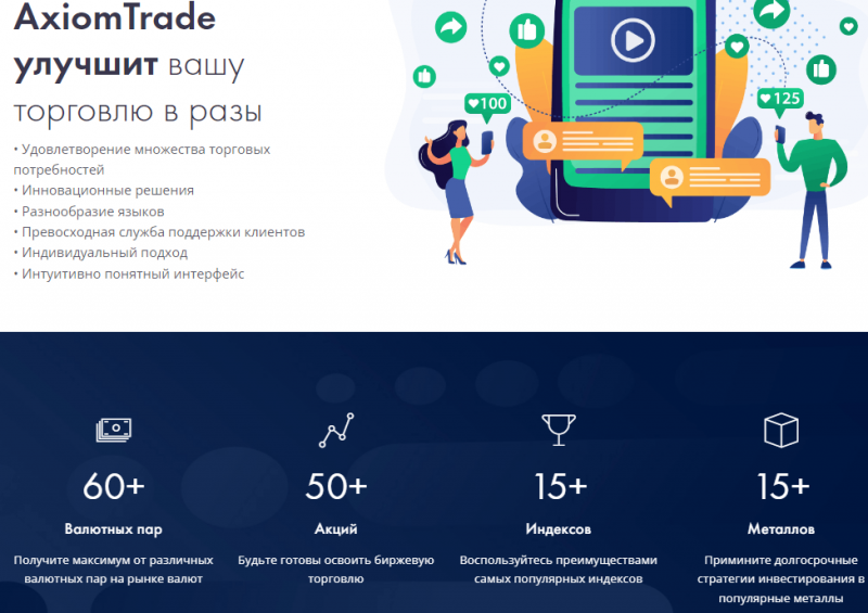 Axiom Trade – очередное брокерское кидалово