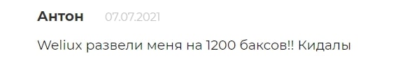 Брокер Weliux: отзывы и подробный обзор работы