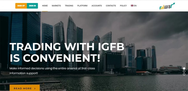 IGFB - мошенники без страха и упрёка? Отзывы на опасный проект.