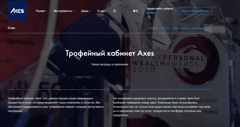 Обзор CFD-брокера Axes: торговые условия и отзывы клиентов