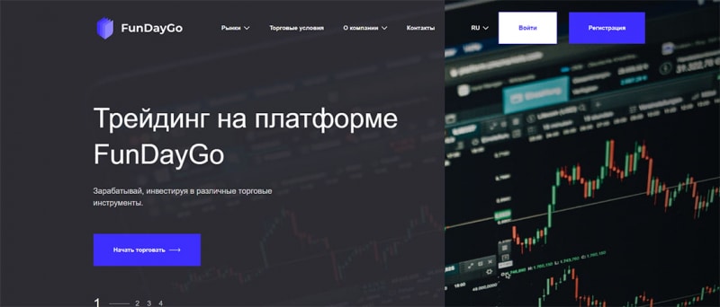 Обзор сомнительного брокера FunDayGo - опасный лохотрон и развод? Отзывы.