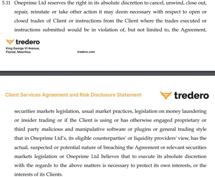 Tredero: отзывы, торговые предложения и правовое регулирование
