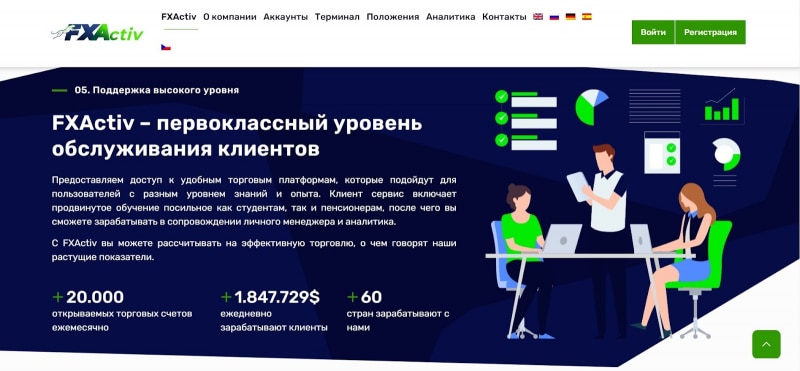 FXActiv: отзывы трейдеров и подробный обзор деятельности брокера