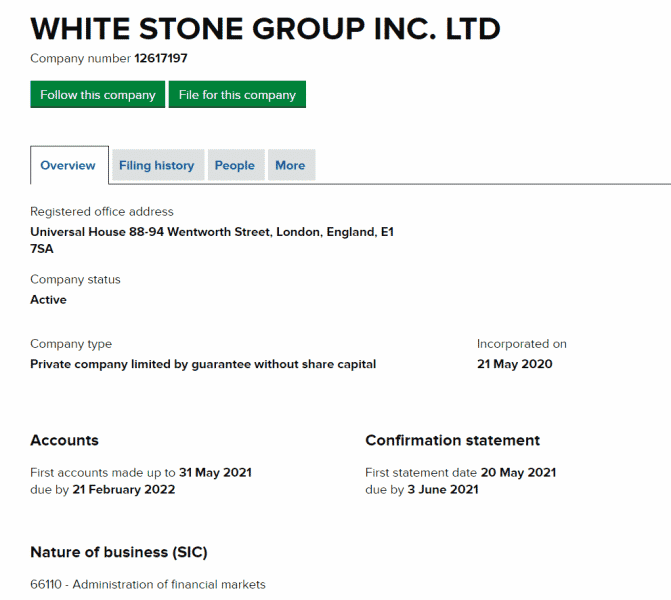 Обзор инвестиционной компании White Stone Group: тарифные планы и отзывы клиентов