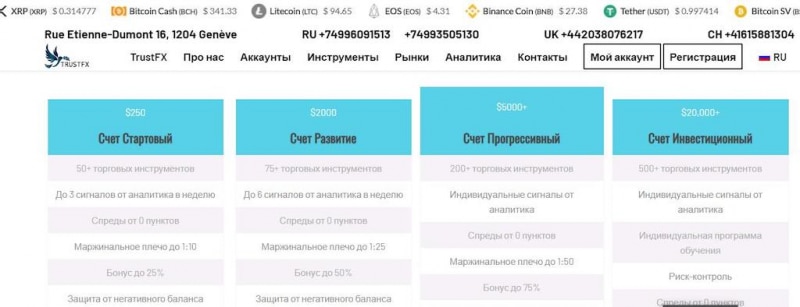 Отзывы о брокере TrustFX.io — развод или нет, и можно ли ему доверять?