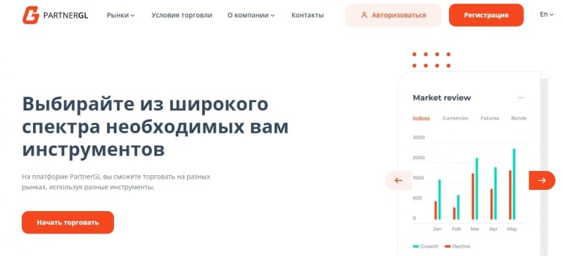 PartnerGL: отзывы о площадке, особенности работы брокера