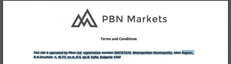 PBNMarkets.com — обзор брокера, отзывы, лицензия