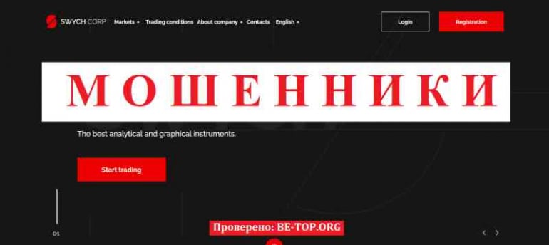 Swych CORP МОШЕННИК отзывы и вывод денег