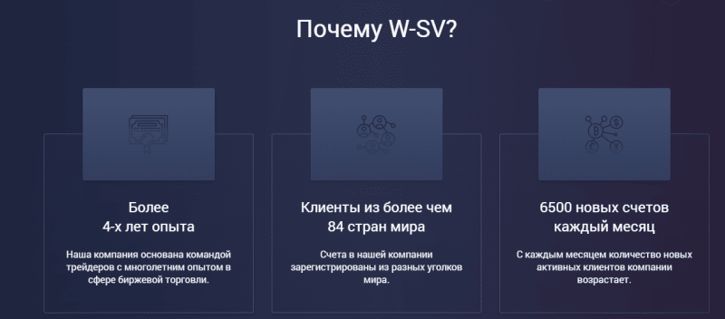 Брокер или лохотрон: обзор компании W-SV, отзывы клиентов