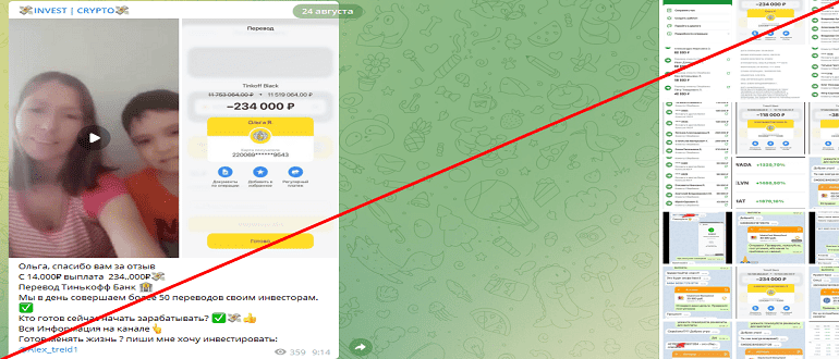 Инвест Крипто телеграмм отзывы