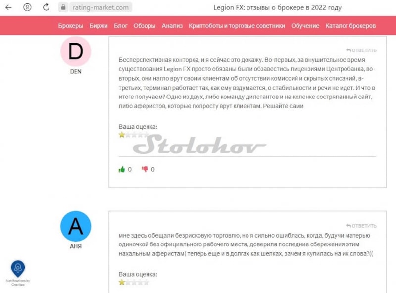 Отзывы и обзор брокера LegionFX: стоит регистрировать личный кабинет?