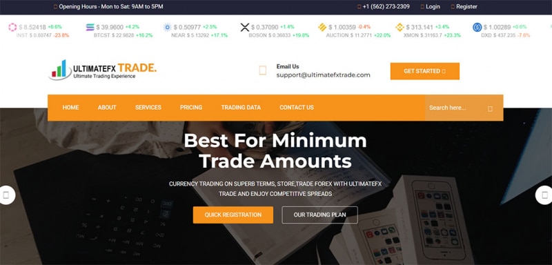 UltimateFx Trade – кидалово без права на возврат? Обзор мутного проекта.