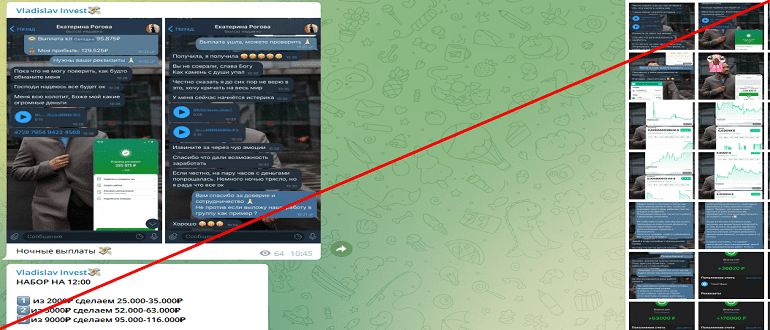 Владислав Инвест отзывы, телеграмм канал