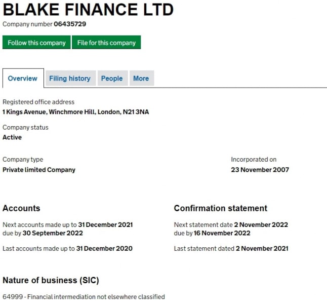 Blake Finance Ltd: отзывы, оценка надежности брокера