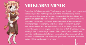 Milk Farm (milkbsc.com/miner) лохотрон! Развод на майнинге!