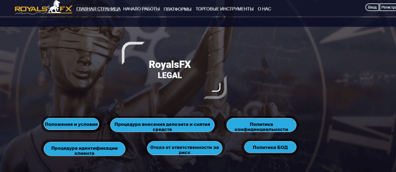 Обзор CFD-брокера RoyalsFX: механизмы работы и отзывы клиентов