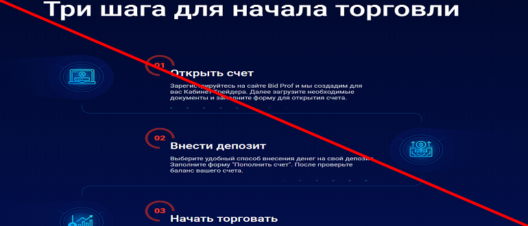 Bidprof отзывы о брокере bidprof.com