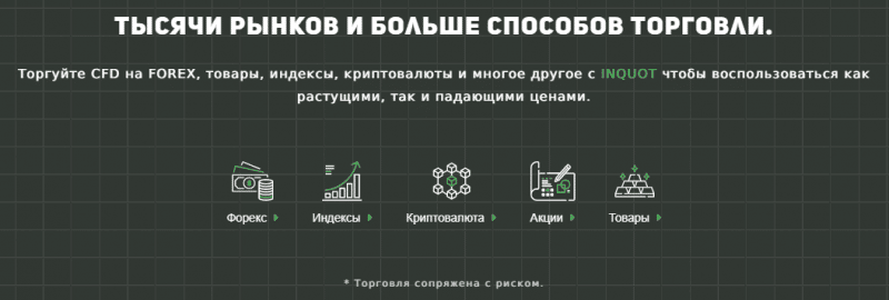 Честный обзор Inquot: торговые условия брокера, отзывы трейдеров