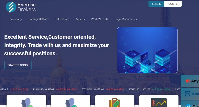 EverriseBrokers - опасный проект? Стоит ли доверять или снова лохотрон и развод?