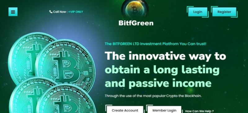 Хайп-проект BITFGREEN (БИТФГРИН, bitfgreen.com)