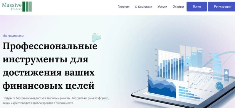 Остерегаемся. Massive Traders (massivetradersltd.com) — опасный брокер от аферистов. Можно ли вернуть финансы. Отзывы