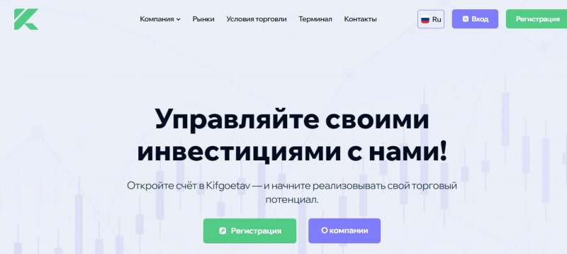 Остерегаемся. Kifgoetav (kifgoetav.pro) — разоблачаем псевдо брокера. Как вернуть деньги. Отзывы трейдеров