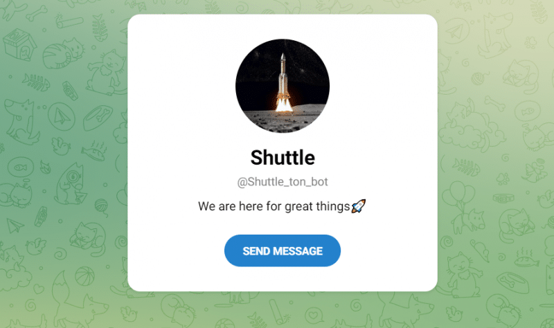 Shuttle — Телеграм-игра с фармингом токенов, отзывы